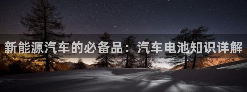 优发国际手机版唯一官网是什么：新能源汽车的必备品：汽车电池知识详解