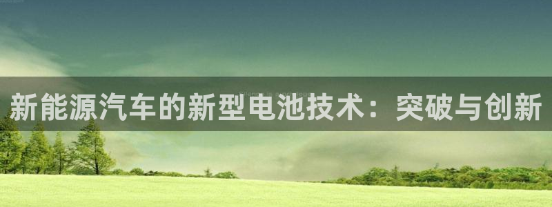 优发国际客服联系方式电话：新能源汽车的新型电池技术：突破与创新