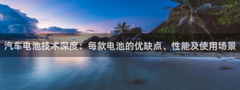 优发国际手机版下载官网：汽车电池技术深度：每款电池的优缺点、性能及使用场景