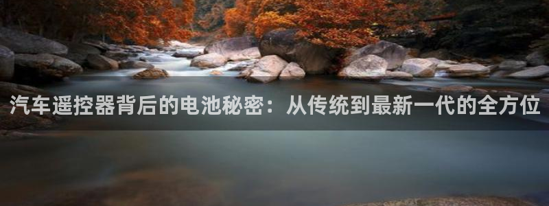 优发国际下载app：汽车遥控器背后的电池秘密：从传统到最新一代的全方位