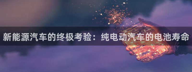 优发国际是真的吗：新能源汽车的终极考验：纯电动汽车的电池寿命