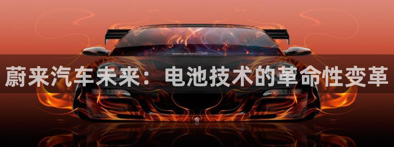 优发国际VIP网址：蔚来汽车未来：电池技术的革命性变革